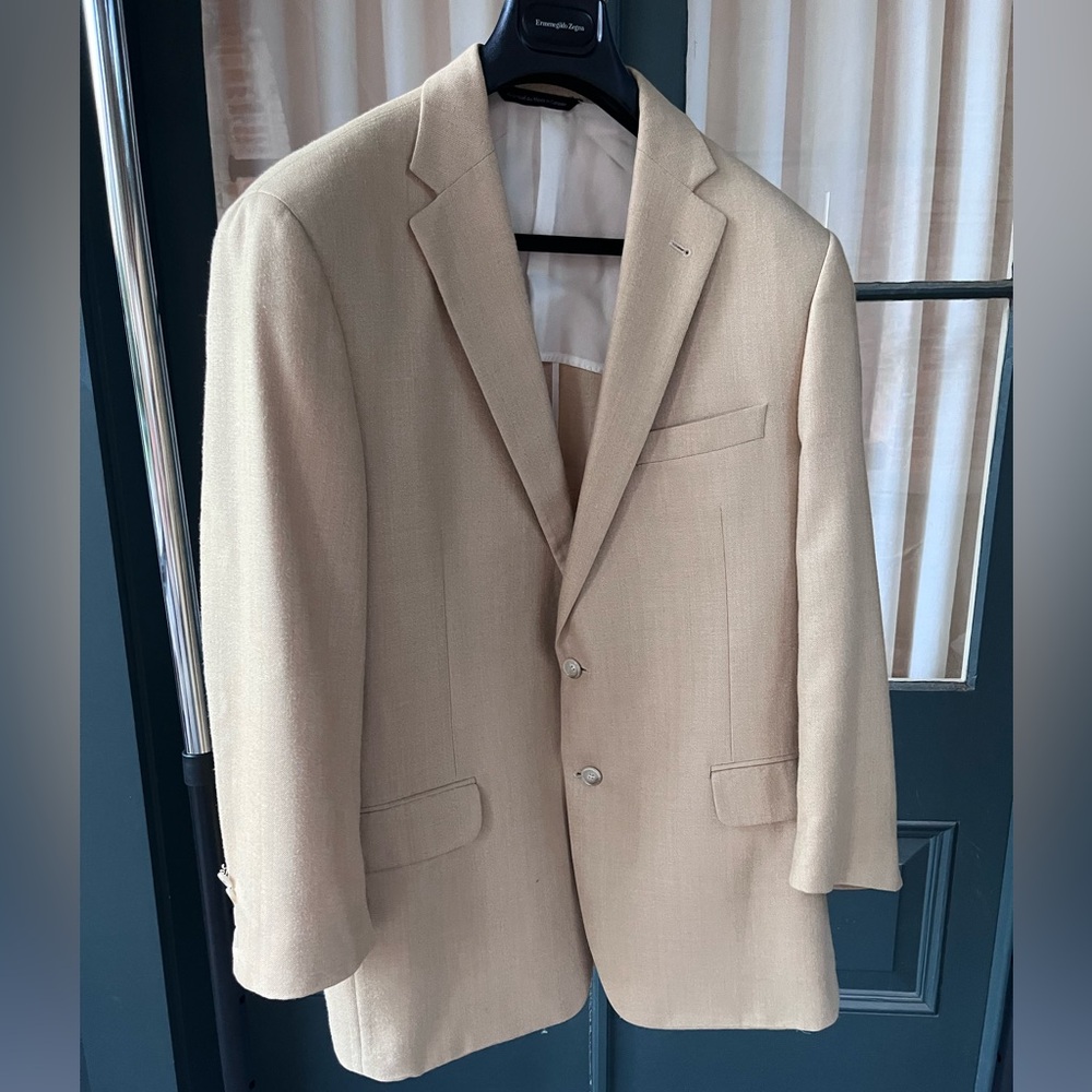 Tan sports coat